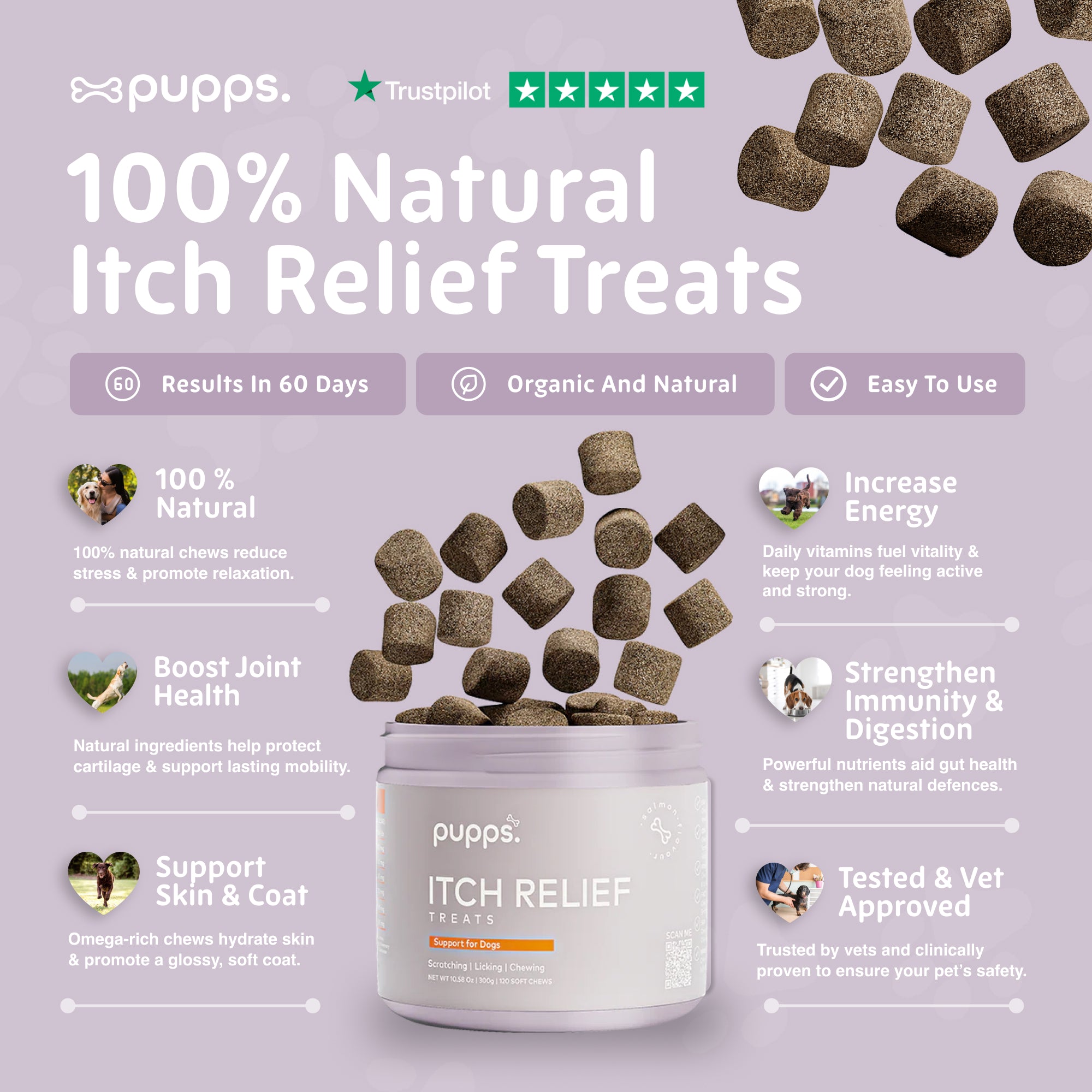 Itch Relief Treats - Pupps