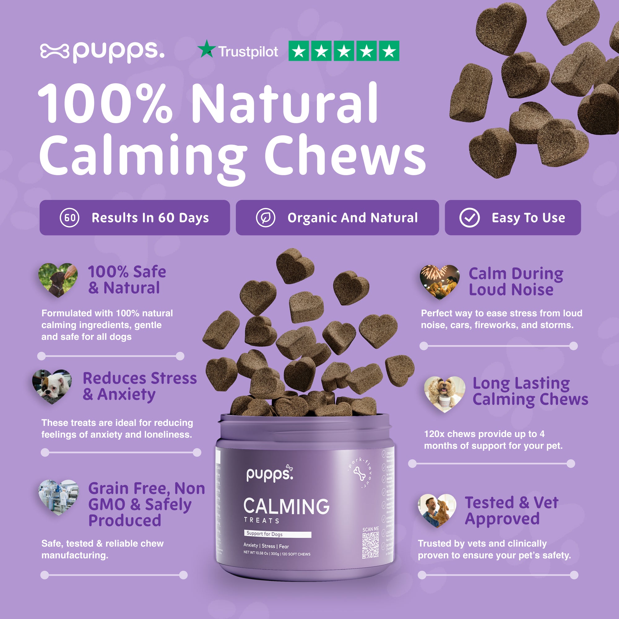 Calming Treats - Pupps