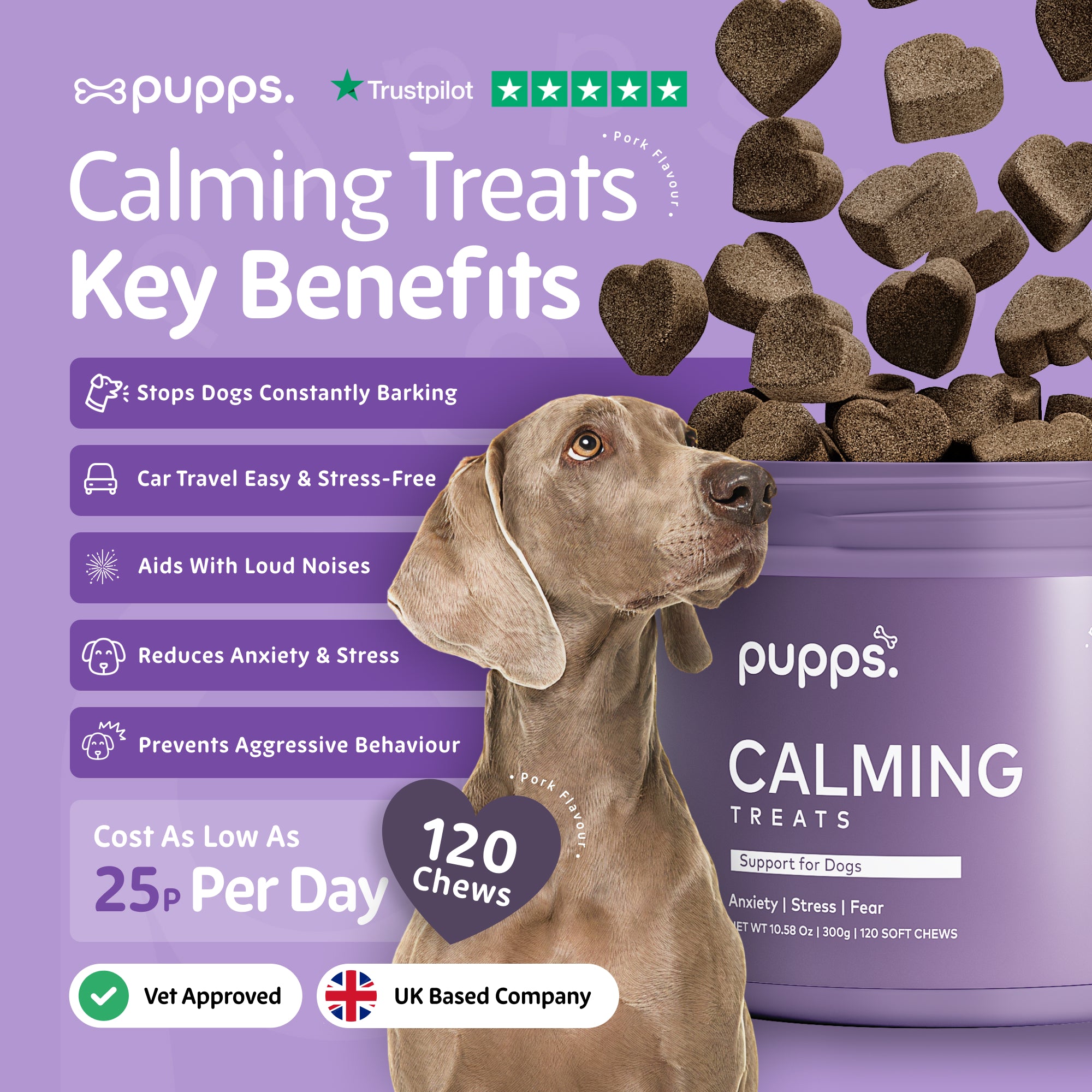 Calming Treats - Pupps