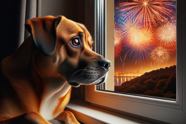 Helping Your Dog During Fireworks: A Comprehensive Guide
