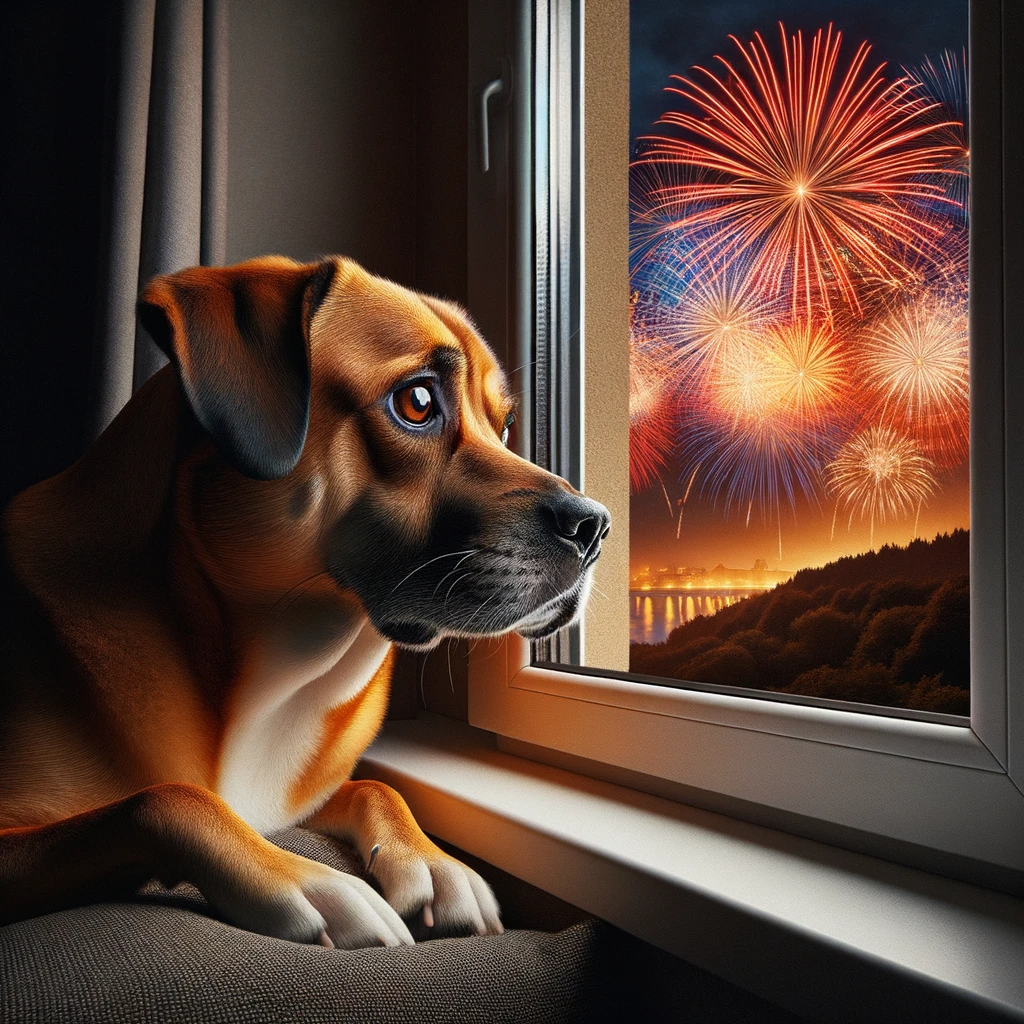 Helping Your Dog During Fireworks: A Comprehensive Guide