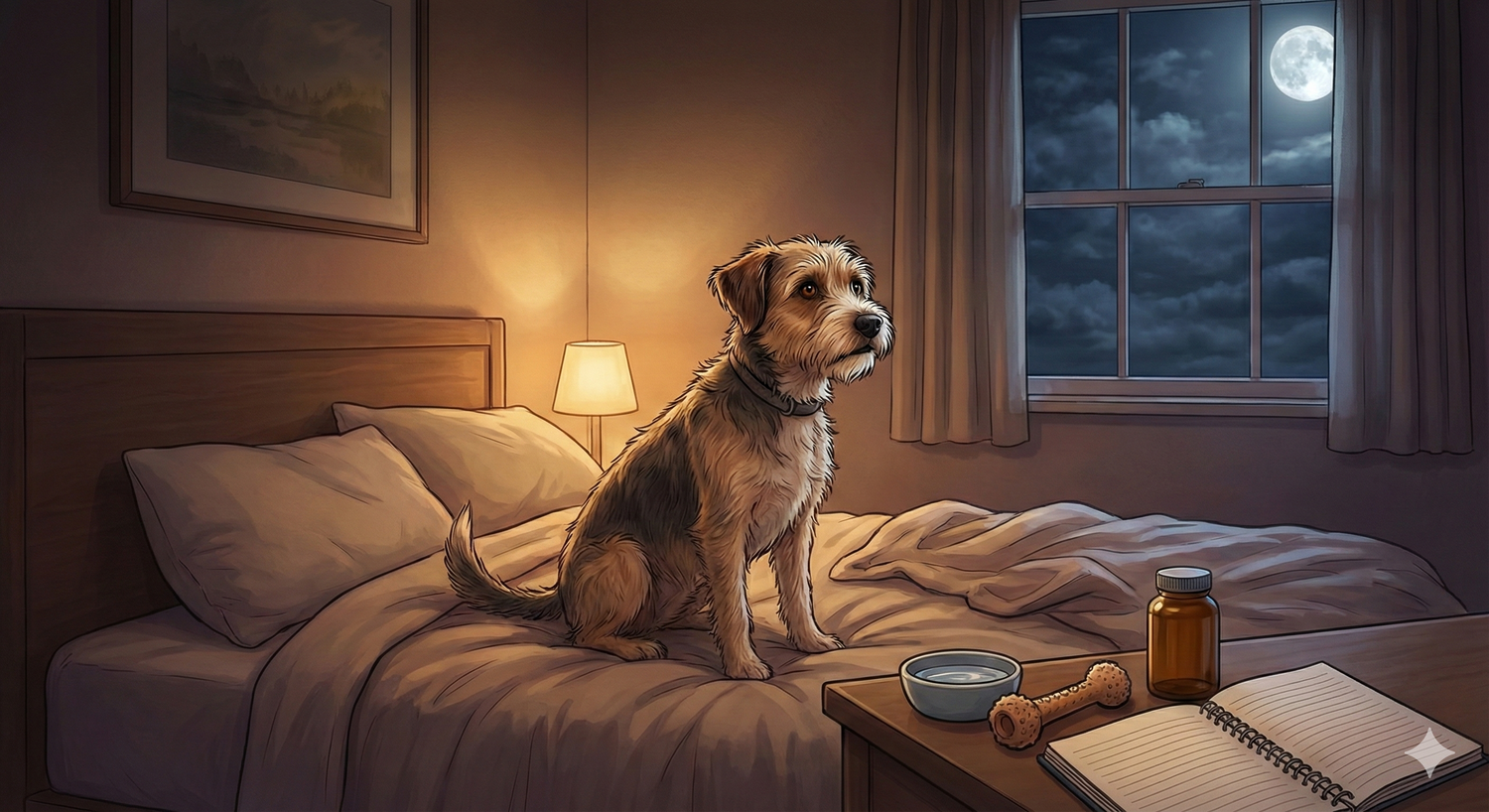 Why is my dog restless at night Causes and solutions that actually work